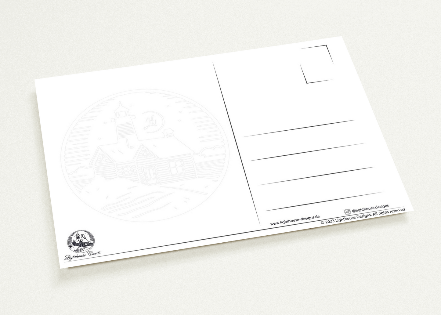 "Pasta la Vista" Postkarte Illustration