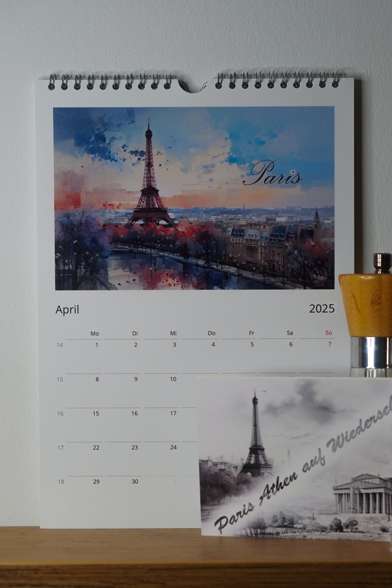 12 Städte Kalender 2025